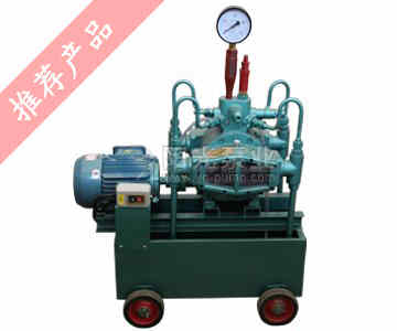 电动试压泵常见故障的排除方法